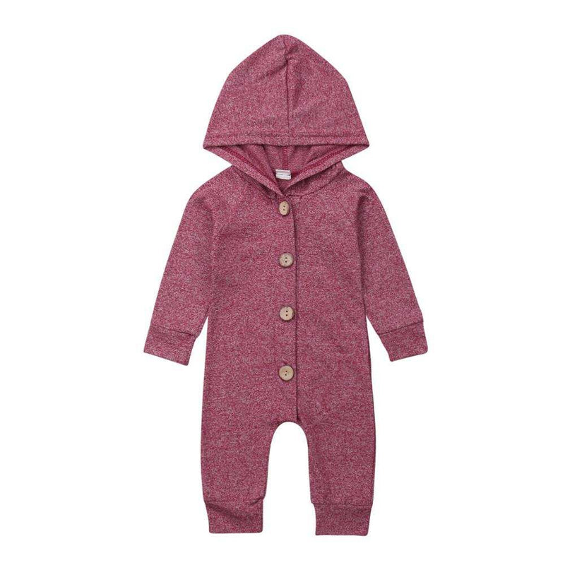 0-24M Toddler Baby Hooded Romper - globalishoppers