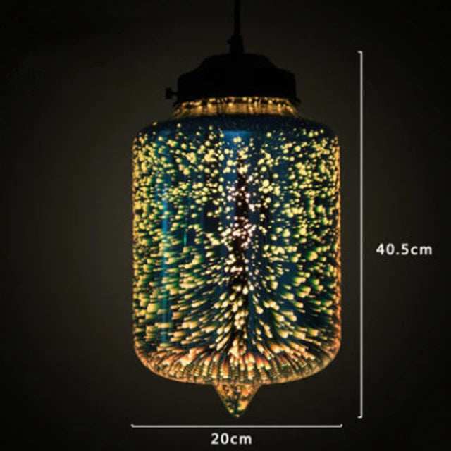 3D Nordic Shade Pendant Lamp - globalishoppers