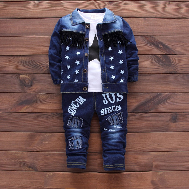 Baby 3-Piece Denim Set