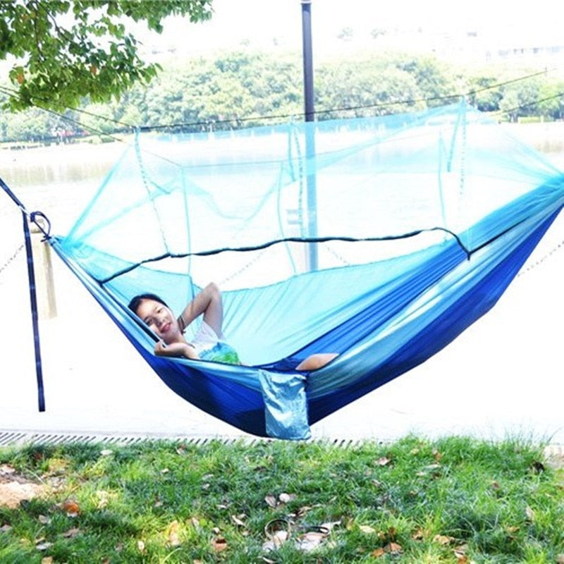 Outdoor Camping Hammock with Mosquito Net