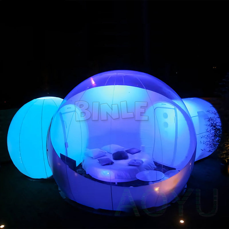 Outdoor Durable PVC Inflatable Bubble Tent