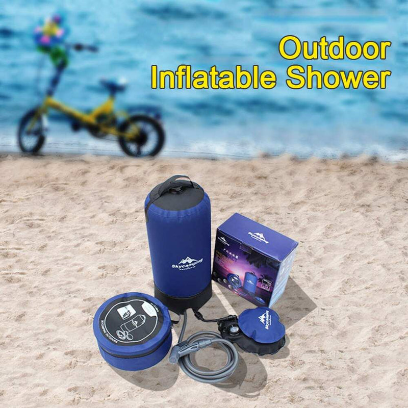 11L PVC Outdoor Inflatable Shower - globalishoppers