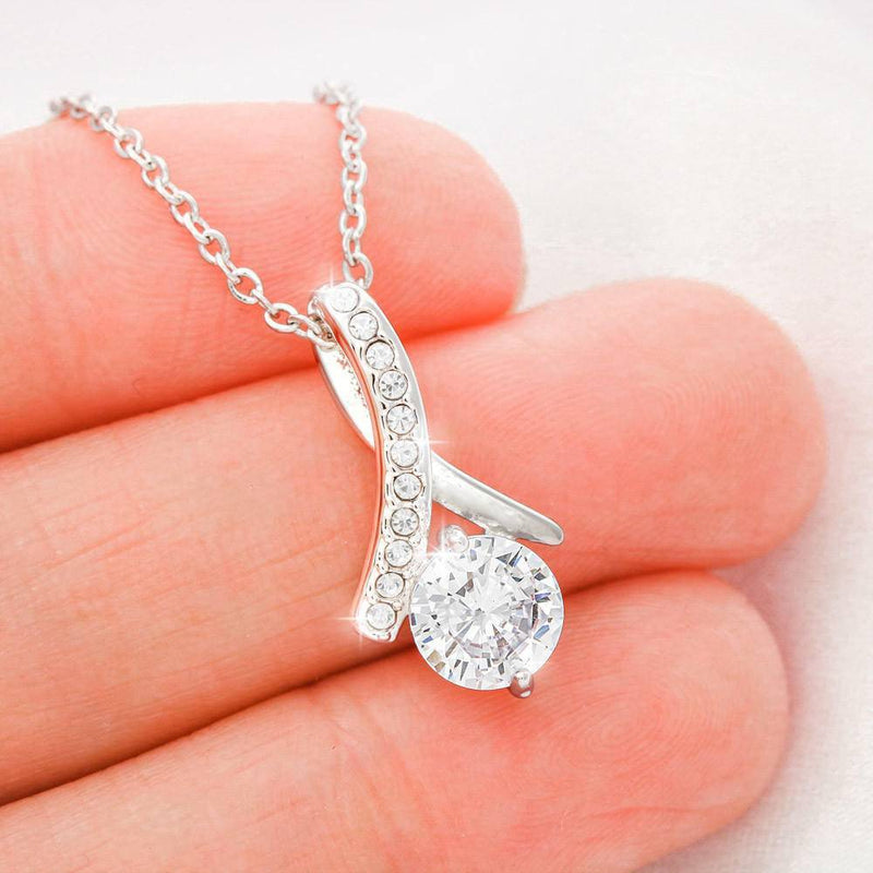 white-gold-ribbon-love-necklace