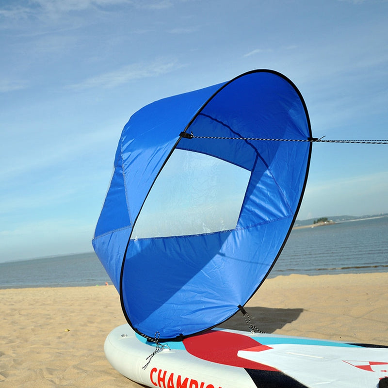 Clear Window Rowing Paddles Surfboard