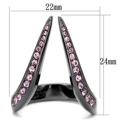 V Shape Stainless Steel Finger Ring