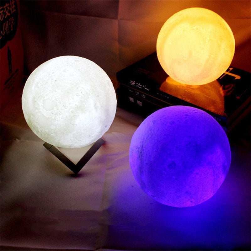 3D LED Moon Lamp - globalishoppers