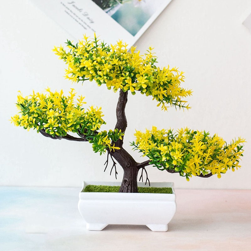 Artificial Bonsai Small Tree For Home Decoration