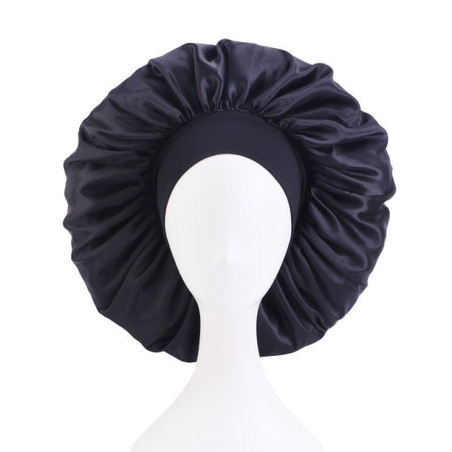 Satin Hair Protection Round Cap