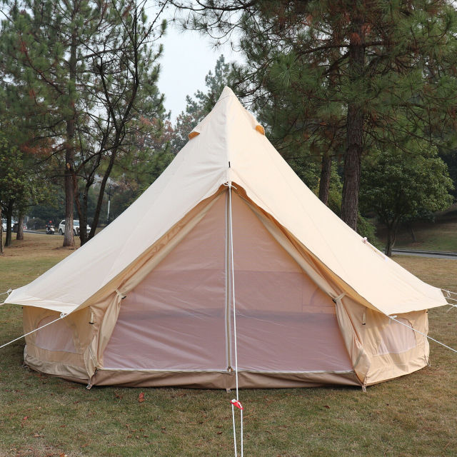 Waterproof Cotton Canvas Bell Tent