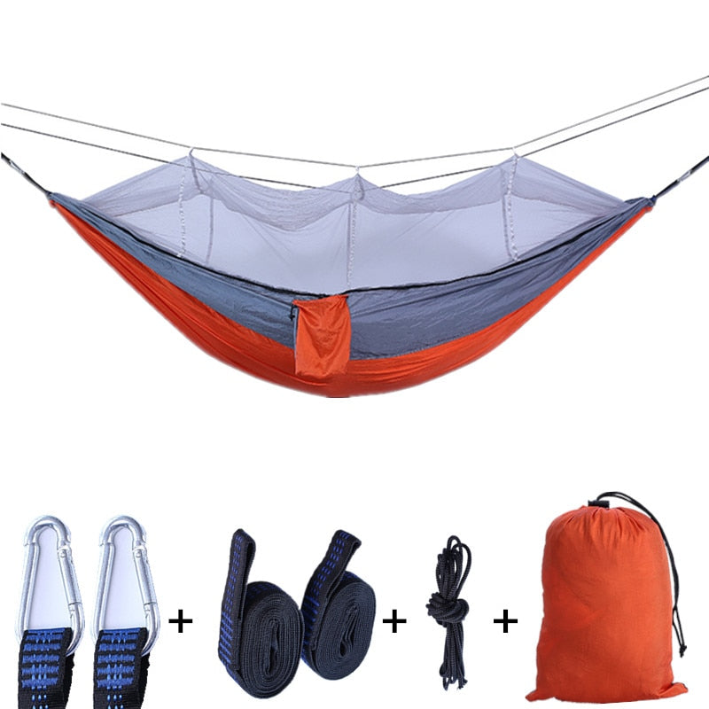 Outdoor Camping Hammock with Mosquito Net