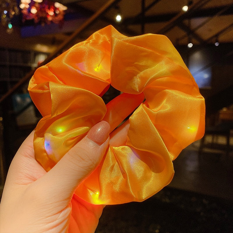 Girls LED Luminous Scrunchies Hairband