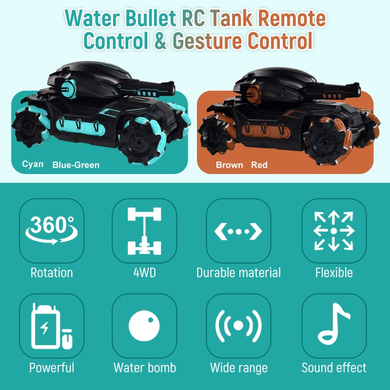 RC Water Bomb Shooting Toy