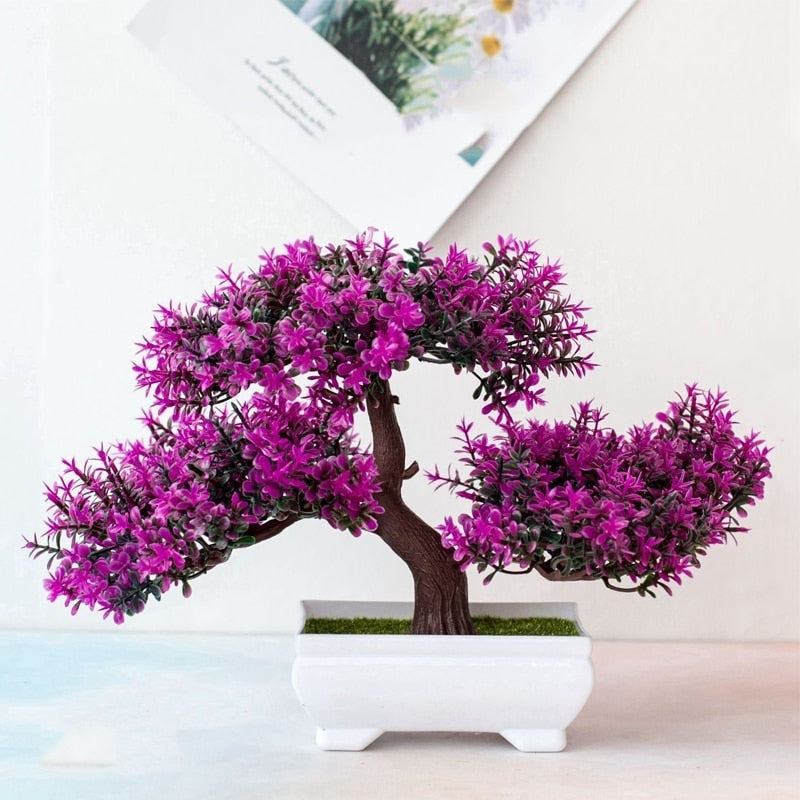 Artificial Bonsai Small Tree For Home Decoration