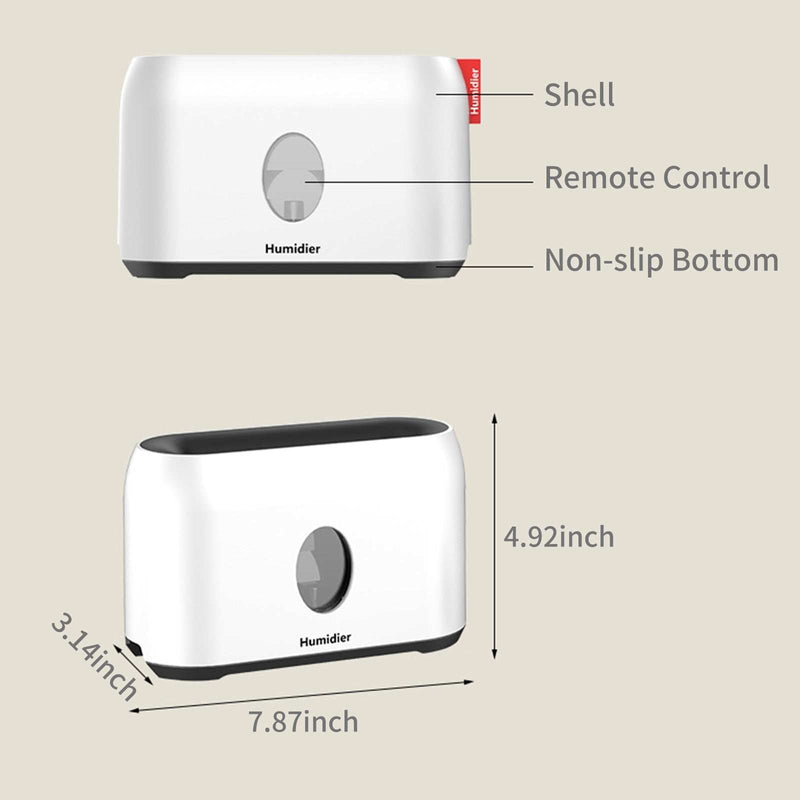 200ml Flame Mist Humidifier - globalishoppers