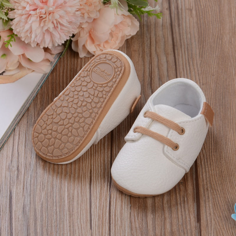 Luxury Soft Leather Baby Shoes