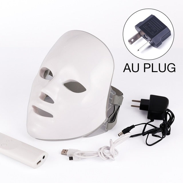 7 Colors LED Facial Mask