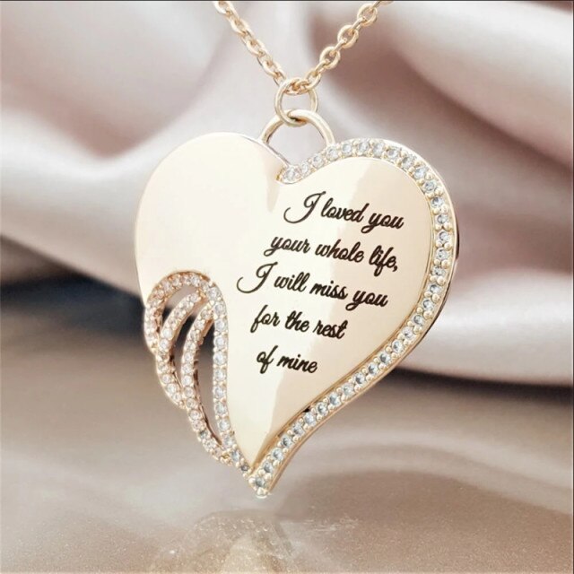 Woman's Love Shape Necklace