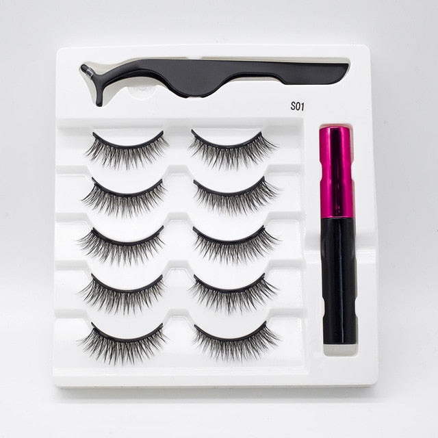 Magnetic False Eyelashes