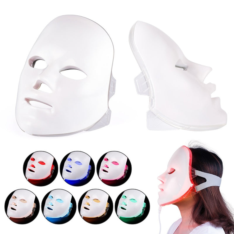 7 Colors LED Facial Mask