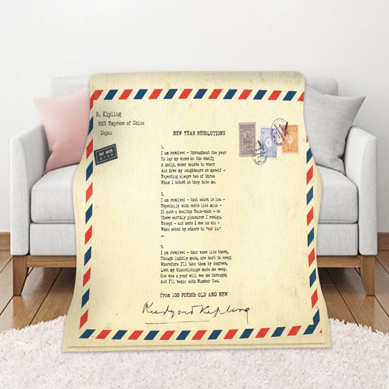 Letters To My Daughter Love Blanket