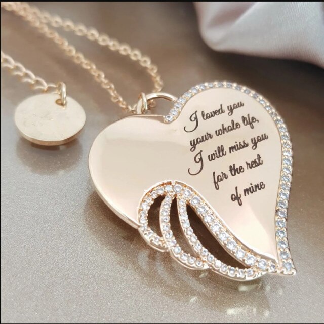 Woman's Love Shape Necklace