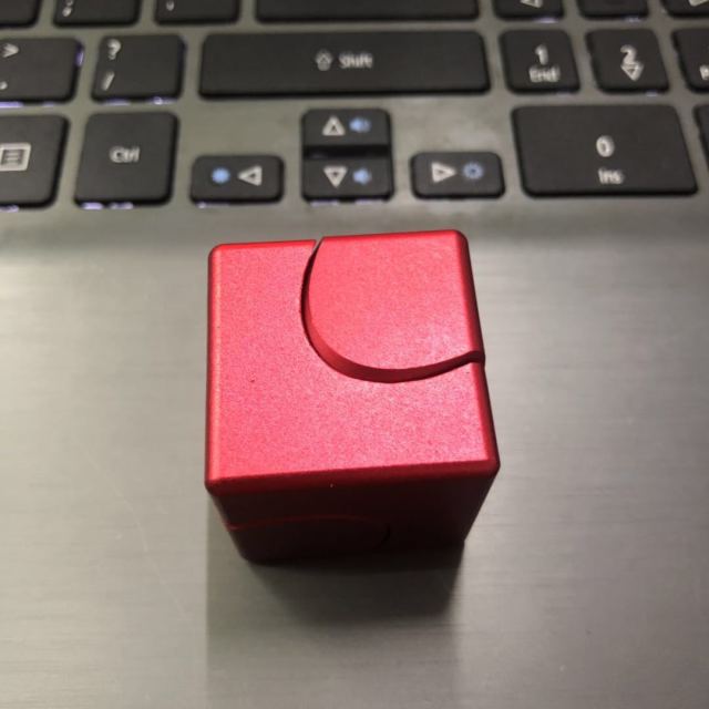 JZH Metal Aluminum Infinity Cube