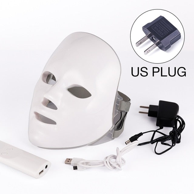 7 Colors LED Facial Mask