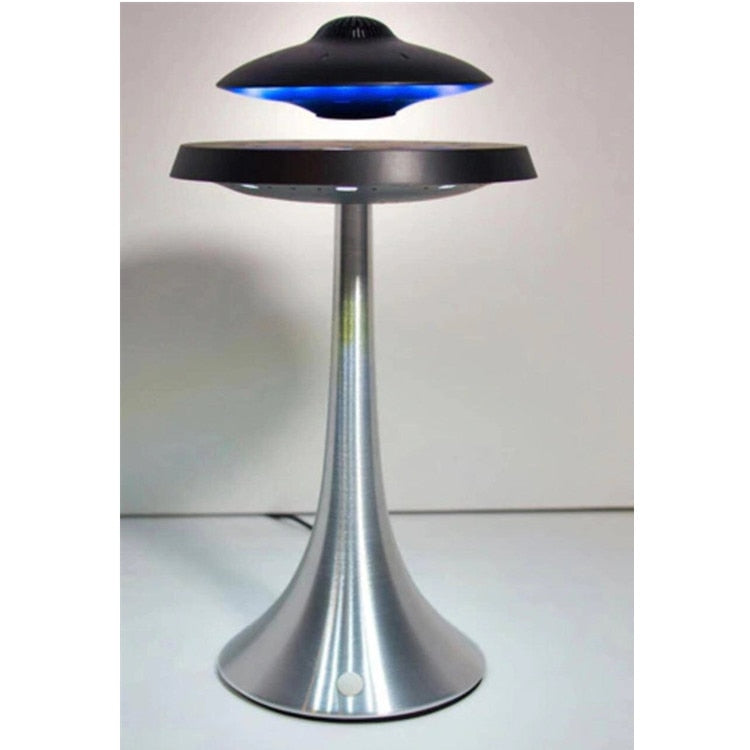 Magnetic Levitating Led Lamp with UFO speaker