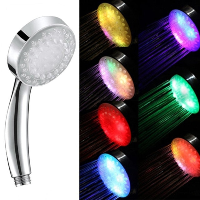 LED Temperature Control Shower Head