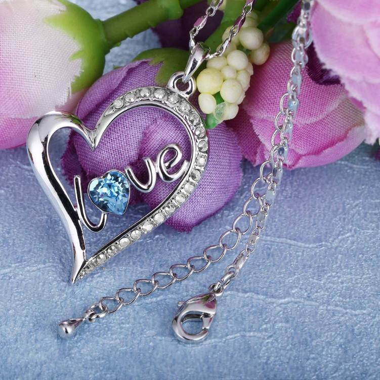 Elements Heart Shaped Necklace For Woman