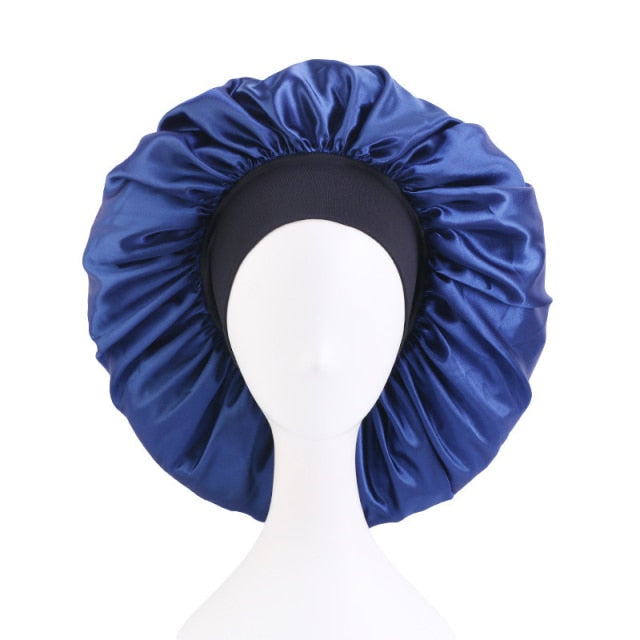 Satin Hair Protection Round Cap