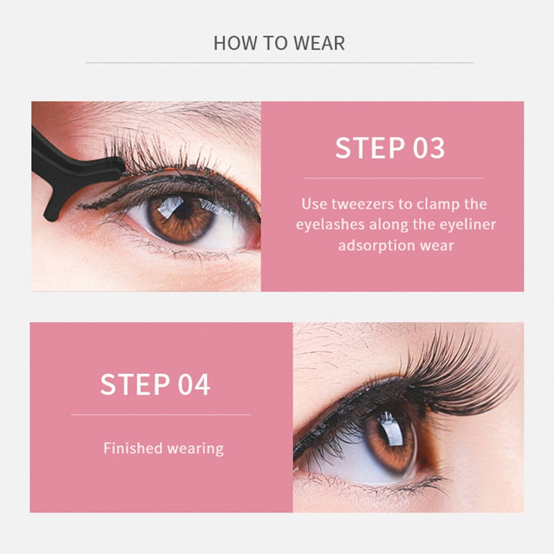 Magnetic False Eyelashes