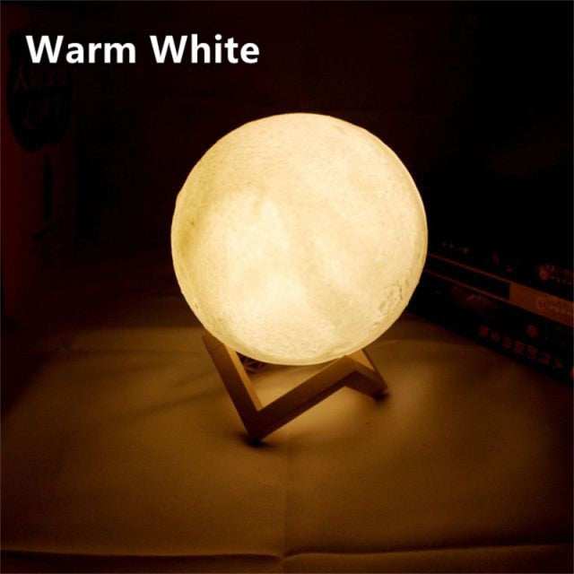 3D LED Moon Lamp - globalishoppers