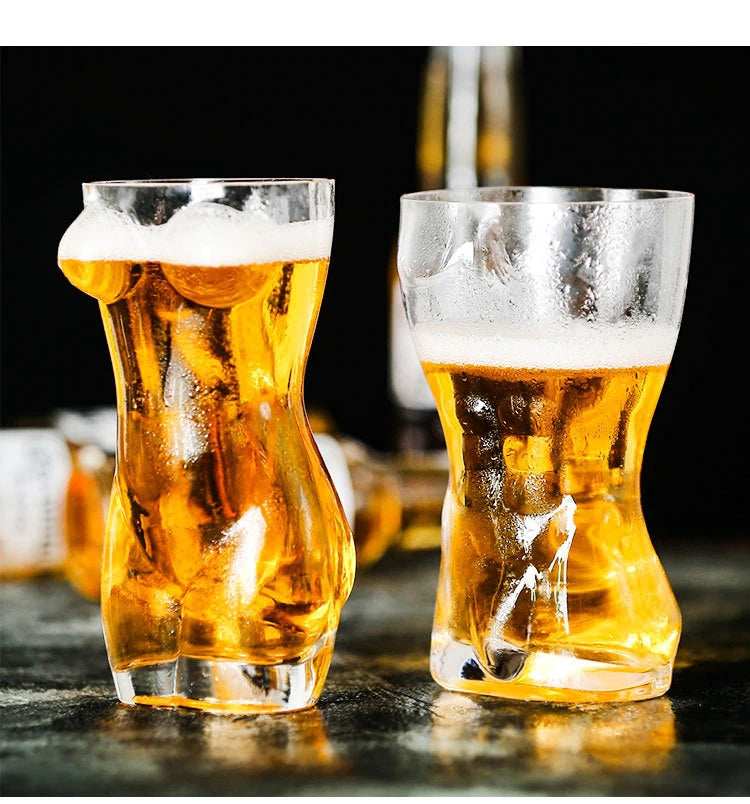 3D Women Sexy Nude Beer Glass - globalishoppers