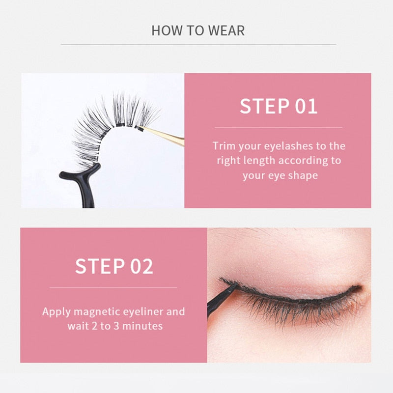 Magnetic False Eyelashes