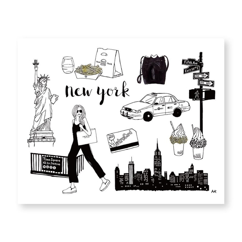 New York Art Print