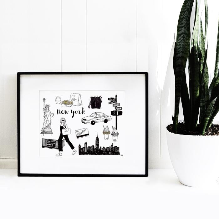 New York Art Print