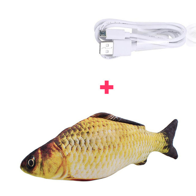 Electronic Pet Cat Fish Toy