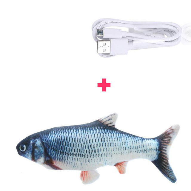 Electronic Pet Cat Fish Toy