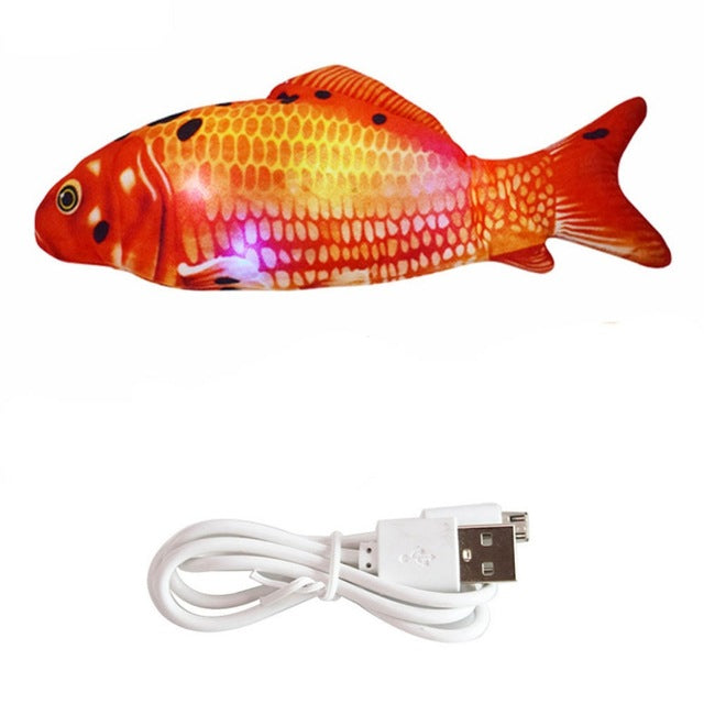 Electronic Pet Cat Fish Toy